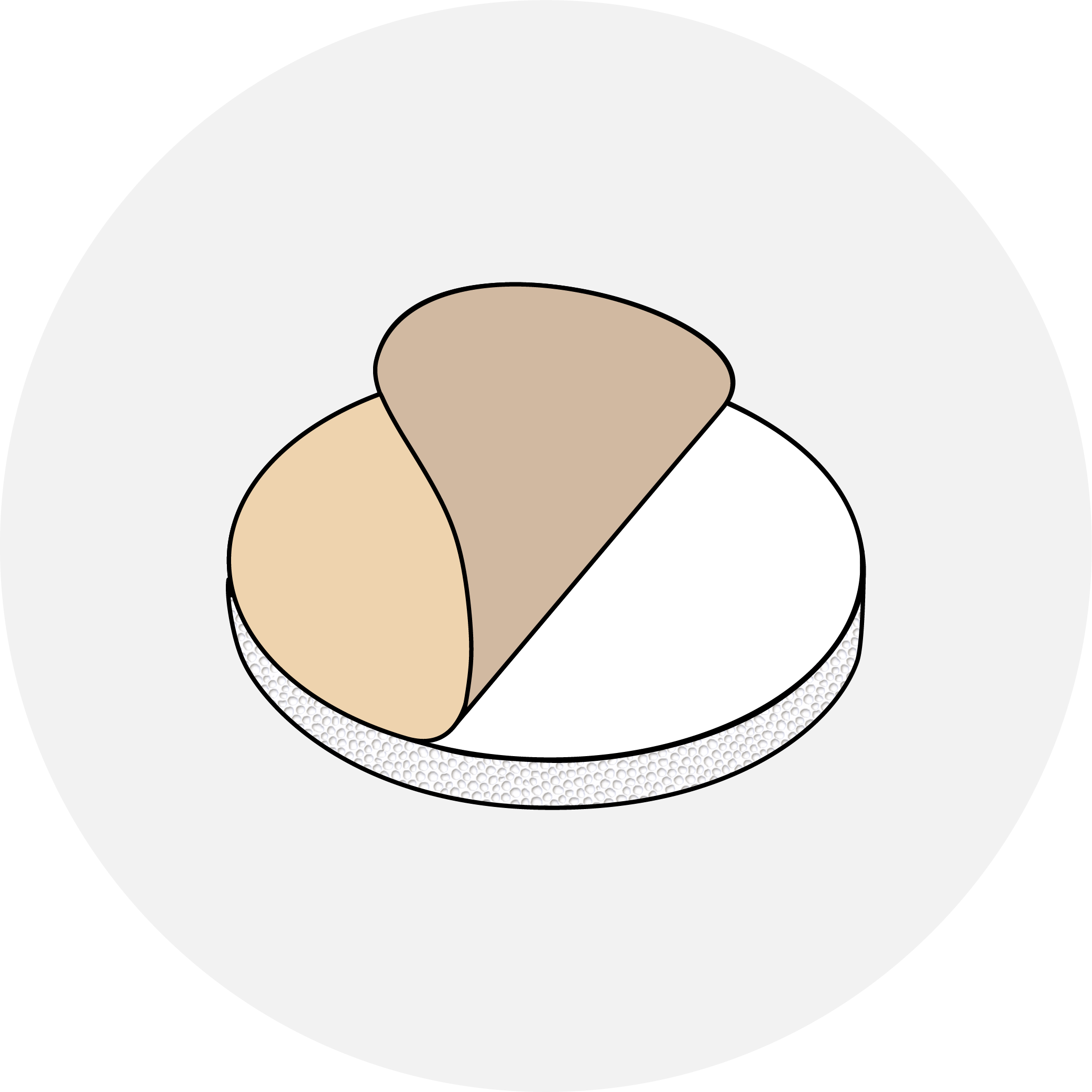 Disposable files with a foam layer