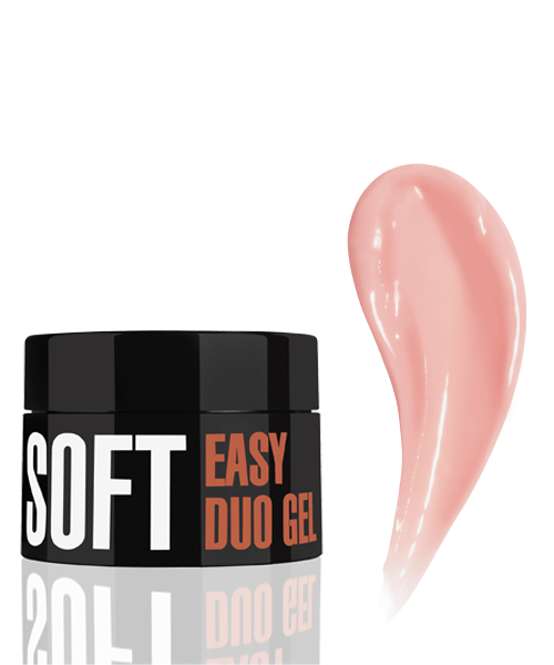 Easy Duo Gel Soft "Jade Rose" Professional acrylic-gel system 35g image 0