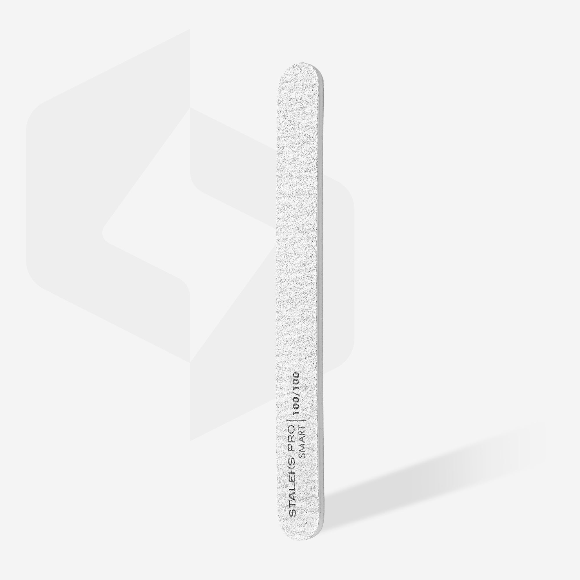 NFB-21/4 Mineral straight nail file SMART 100/100 grit, 5 pcs/set image 2