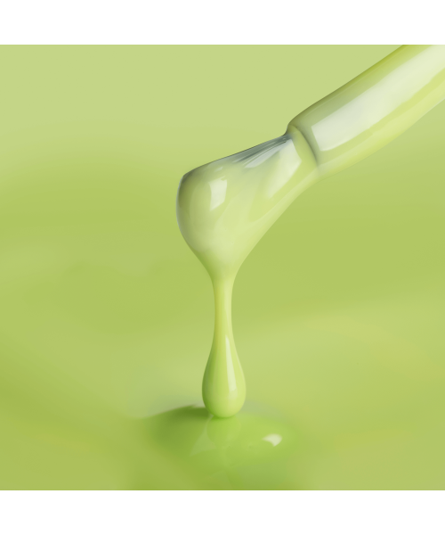 Color Rubber Base gel, Green, 7 ml image 2