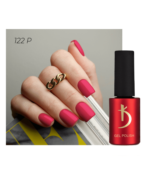 122P Gel polish Pink 7 ml image 0