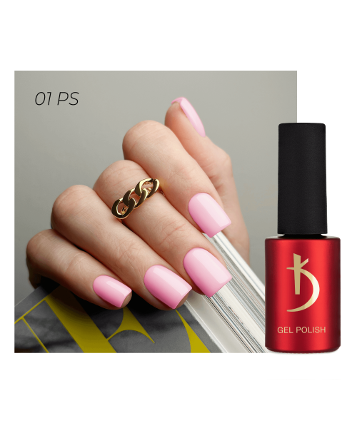 01PS Gel polish Pink Silk 7 ml image 0