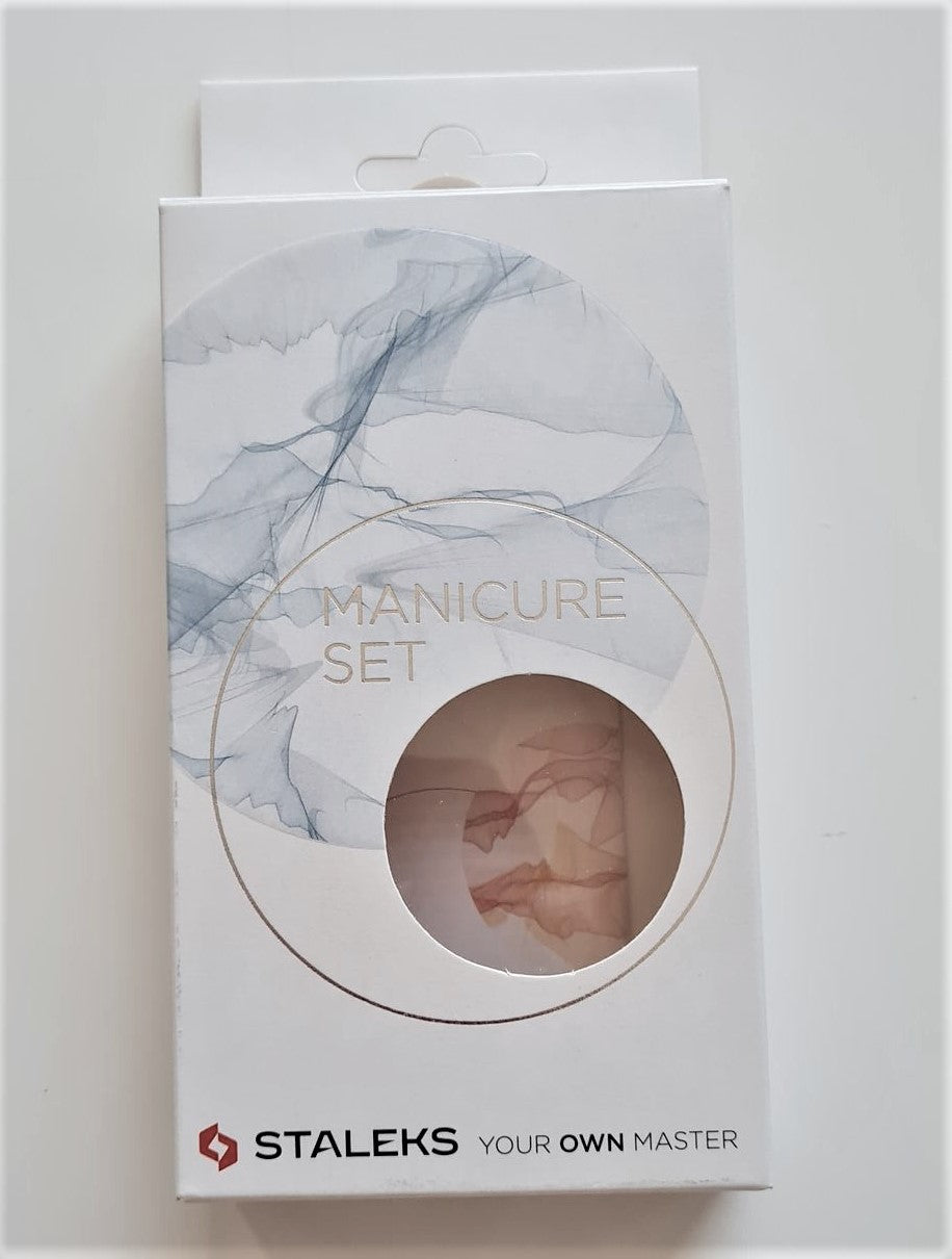 MS-09 b MANICURE SET 'FOR MEN' BLACK image 1