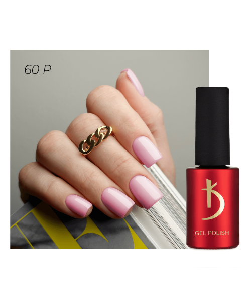 60P Gel polish Pink 7 ml image 0