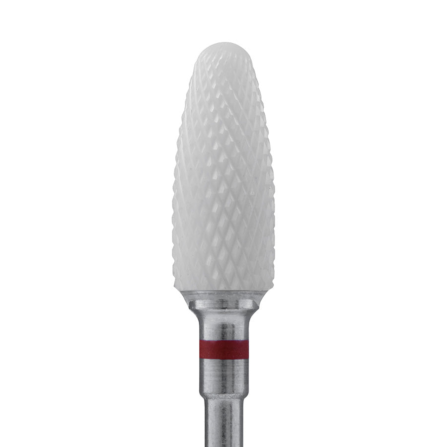 Ceramic Drill bit 640701, Corn (Cone), Fine, Red image 0