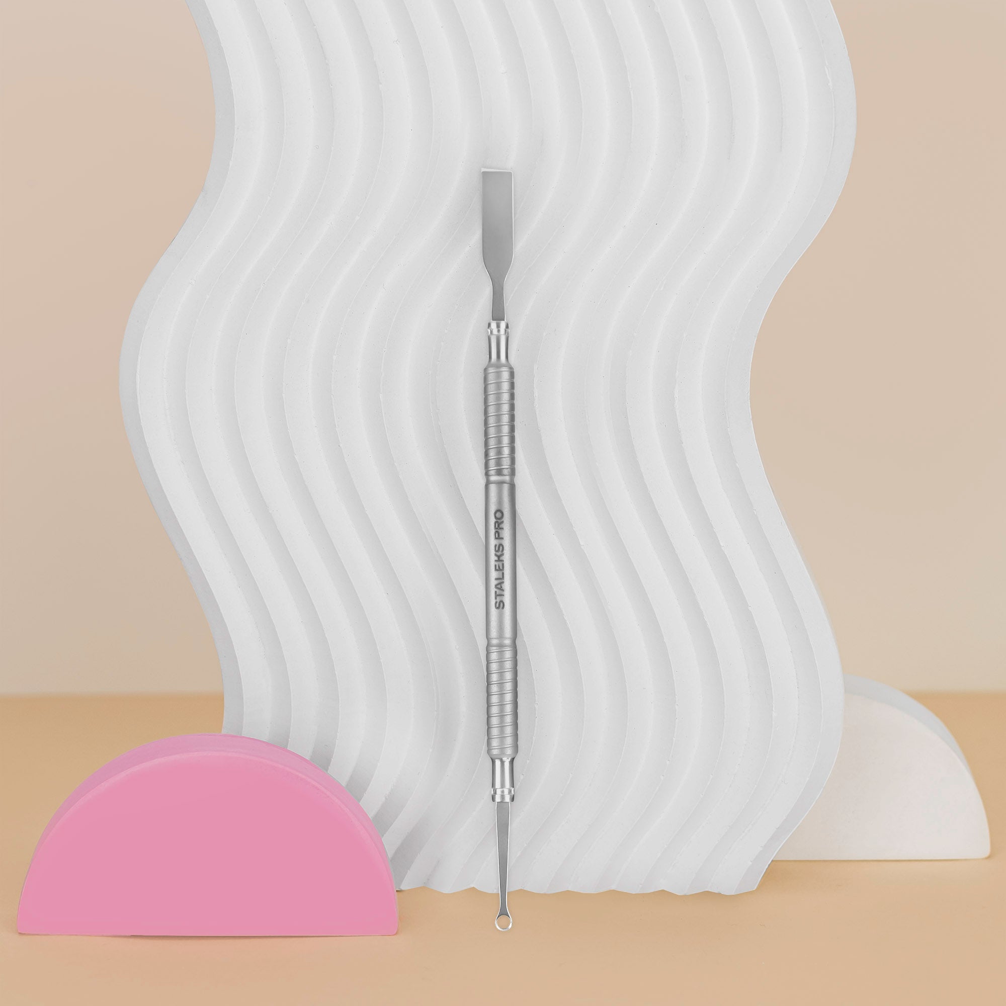 PS-80/1 Cuticle pusher (straight flat and loop pusher) image 0