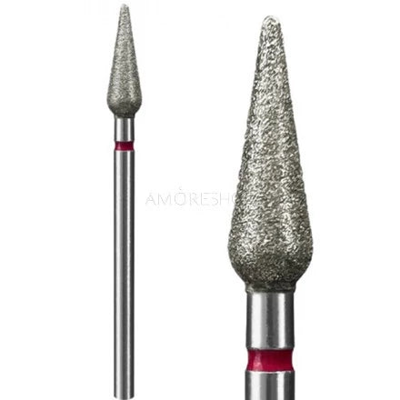 M-060 Diamond drill bit, corn, red, soft, 12 mm image 0