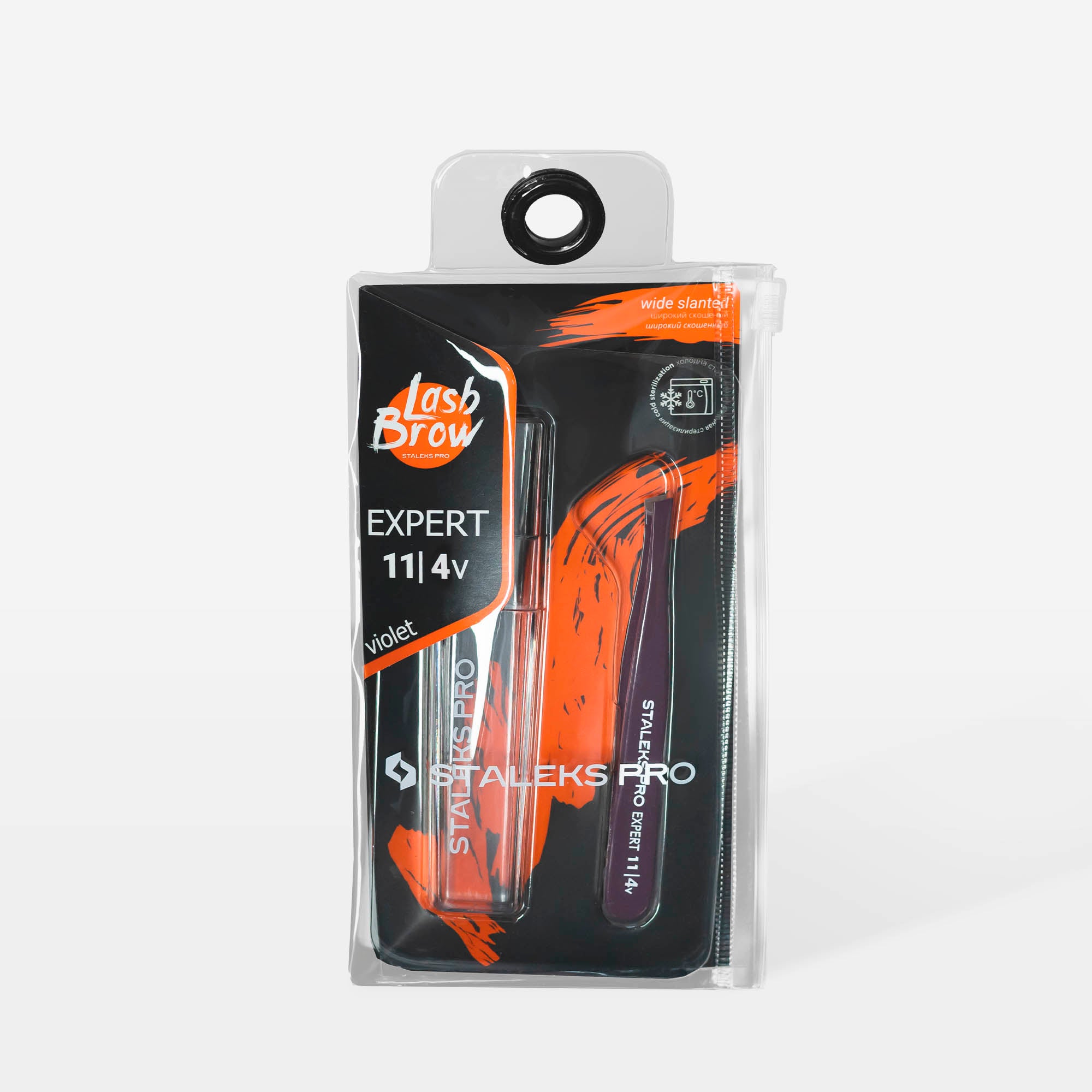 TE-11/4v Eyebrow tweezers Staleks Pro Expert image 3