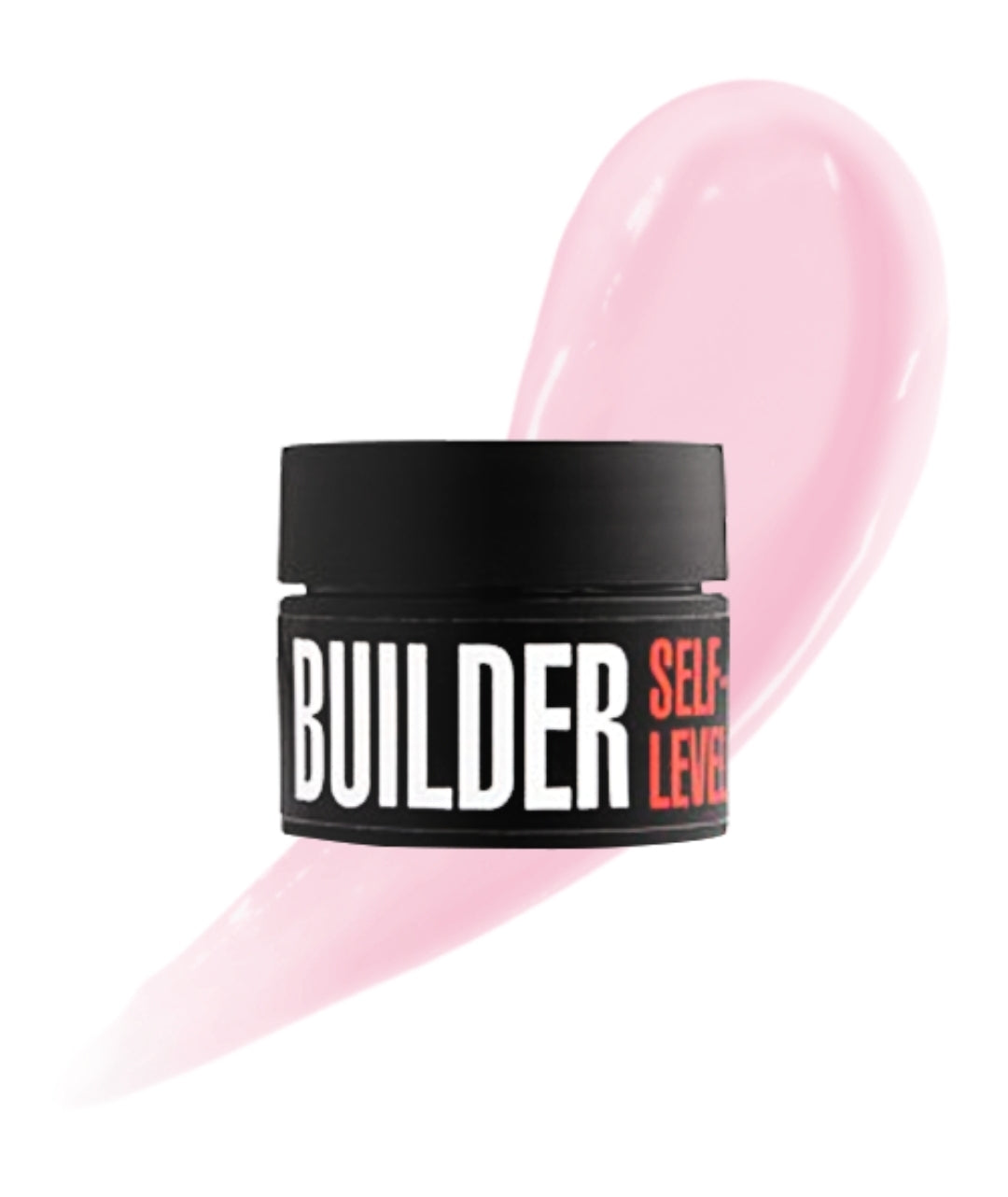 Builder self-level gel MILKY PINK 30 ml Hema-free image 0