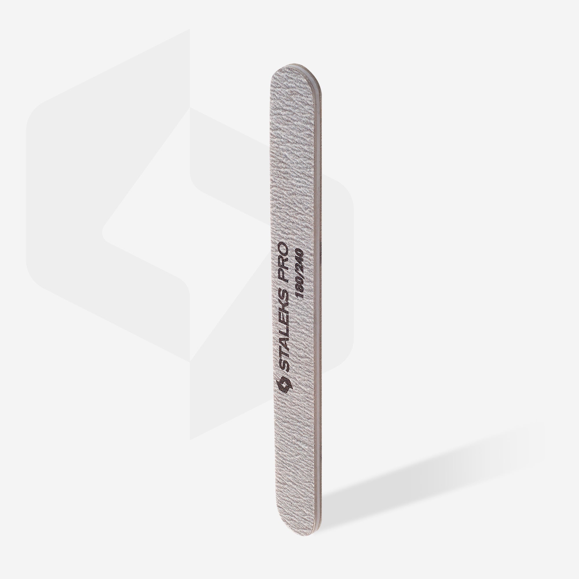 NFB-21/2 Mineral straight nail file SMART 180/240 grit, 5 pcs/set image 1