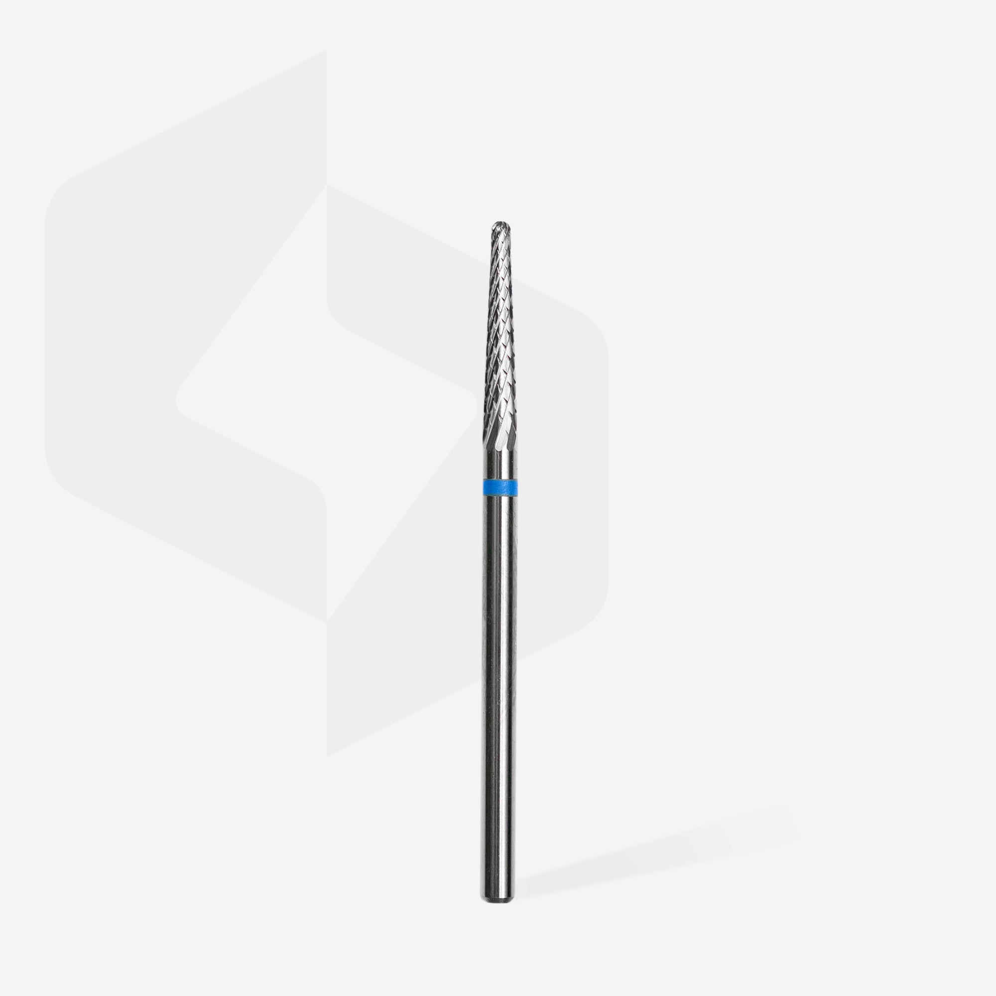 Carbide nail drill bit cone blue EXPERT head diameter 2.3 mm / working part 14 mm