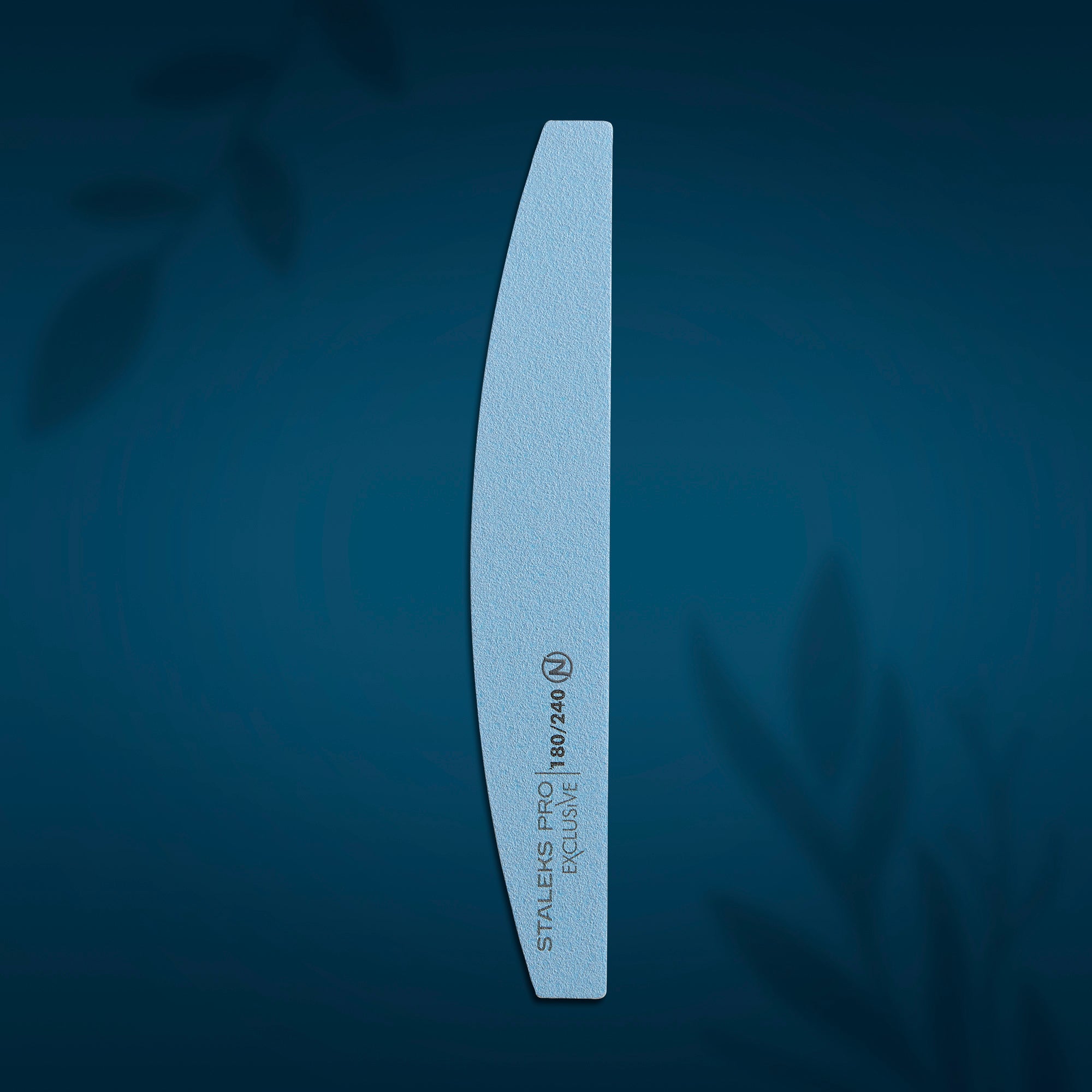 Mineral crescent nail file EXCLUSIVE without foam 180/240 grit