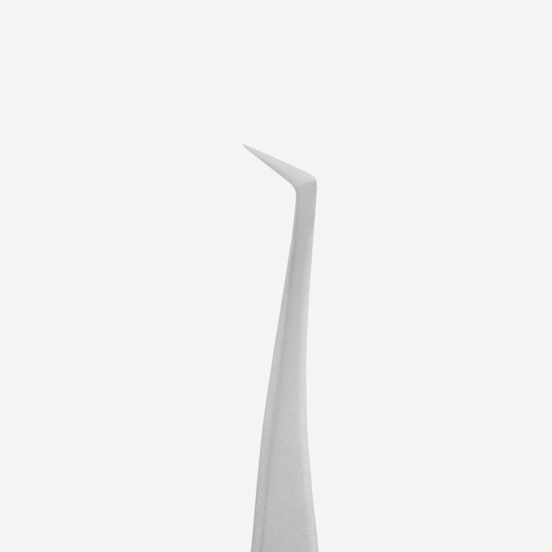 Professional eyelash tweezers EXPERT 40 TYPE 12 (L-shaped, 65′)