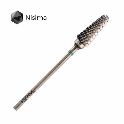 Hr704c  Carbide drill bit, cone, green image 0