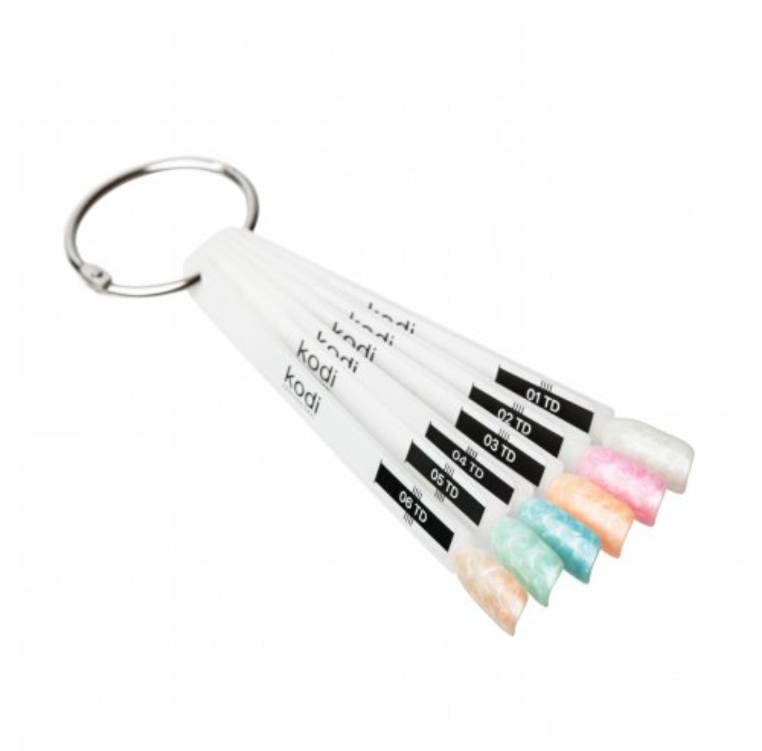 Palette of gel polishes "Tornado" 6 tips image 0