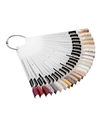 Palette of gel polishes "Shine " 24 tips  image 0