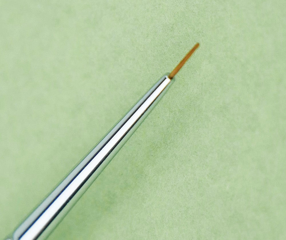 MK83R  N.10/0  Roubloff Brush,  Kolinsky, Dots image 1