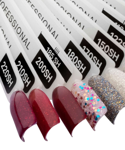 Palette of gel polishes "Shine " 24 tips  image 2