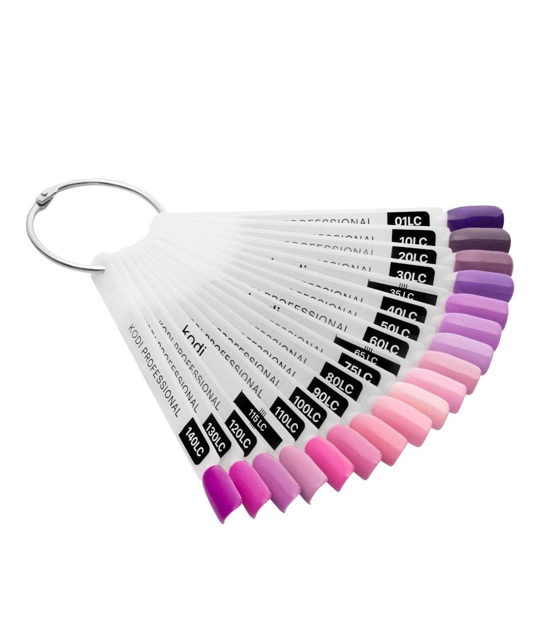 Palette of gel polishes "Lilac " 18 tips  image 0