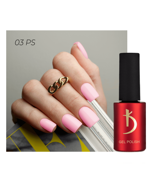 03PS Gel polish Pink Silk 7 ml image 0