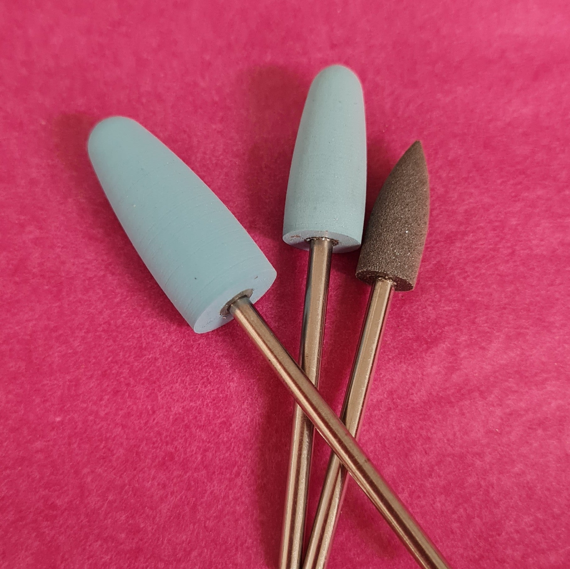 Polisher drill bits for E-file manicure/pedicure,  3 image 0