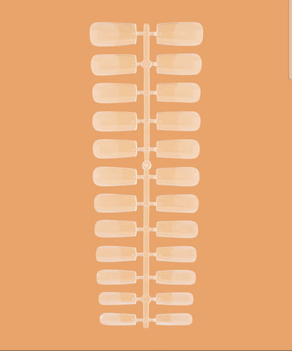 Gel tips for nail extension Square,  240 pcs/pack image 1