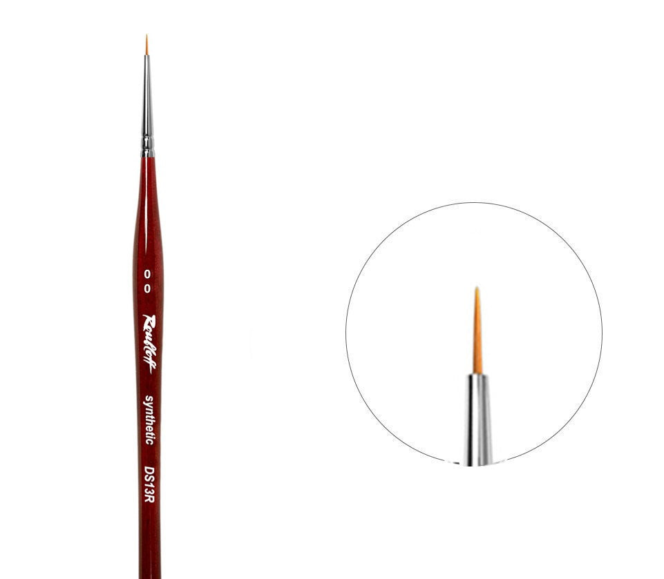 DS13R  N.00  Roubloff Brush, Round image 0