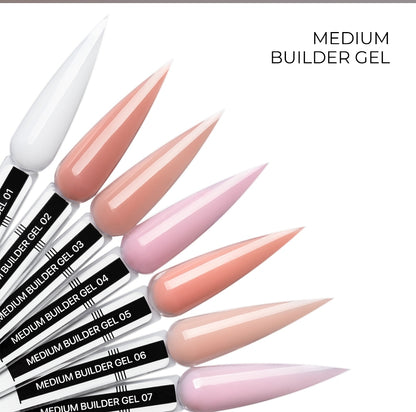 12 Medium  builder gel Light Lilac 13 g image 2