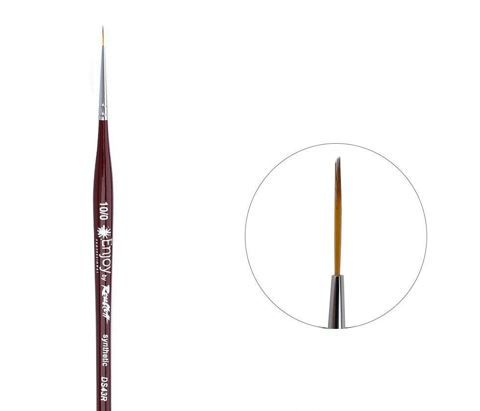 DS43R  N.10/0  Enjoy by Roubloff Brush, Liner image 0