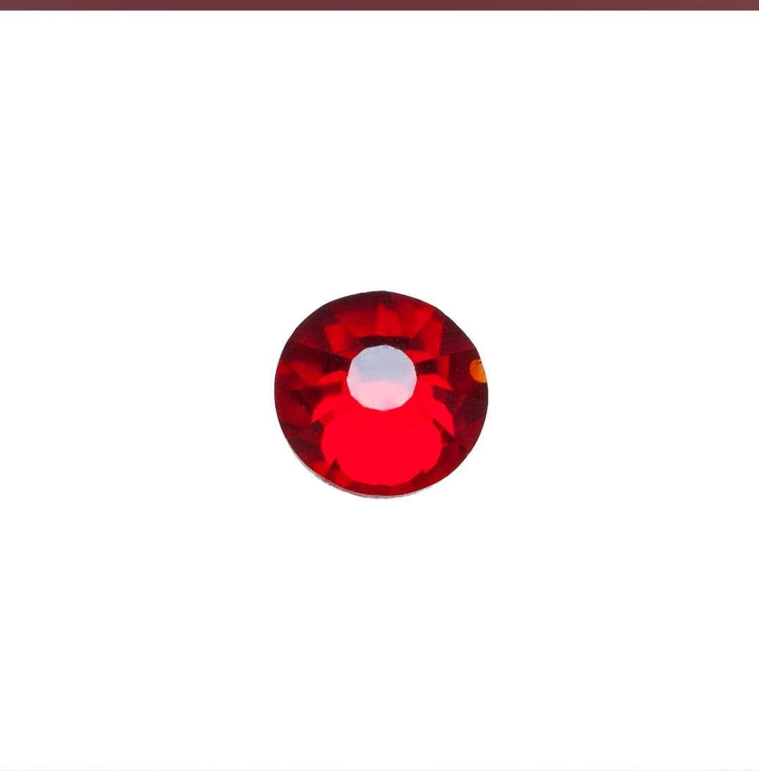 Crystals "Light Siam Satin", size SS03,  1.4-1.5 mm,  50 pcs/pack  image 0