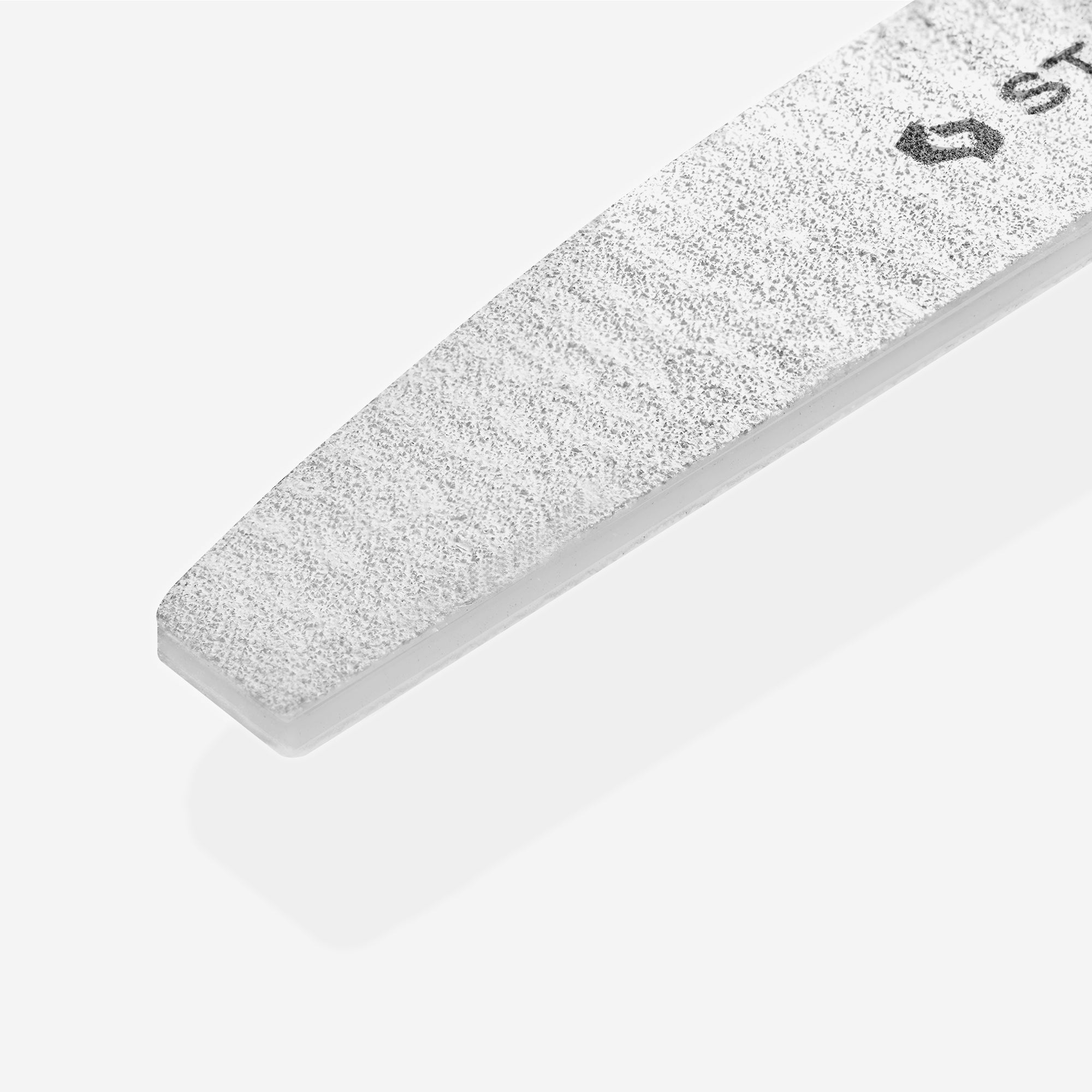 NFB-41/5 Mineral crescent nail file SMART 80/100 grit, 5 pcs/set image 1