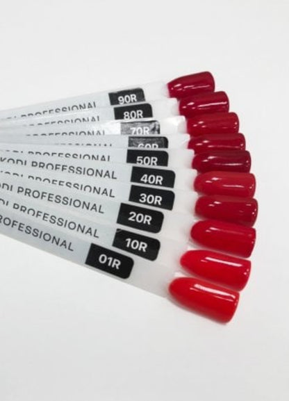 Palette of gel polishes "Red " 13 tips  image 1