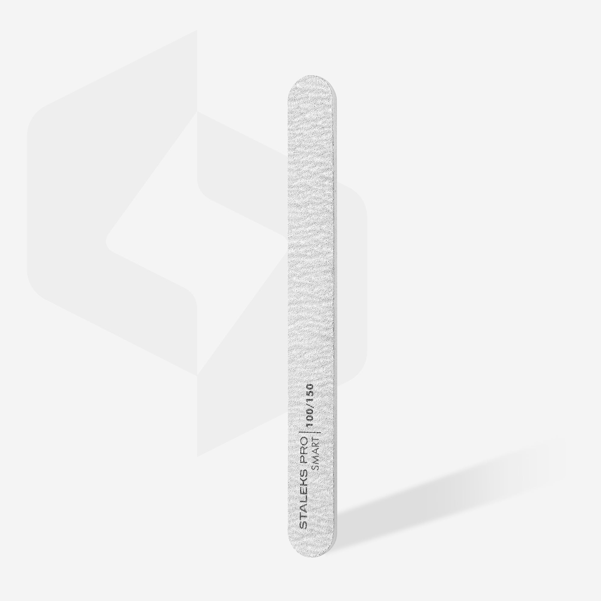 NFB-21/8  Mineral straight nail file SMART 100/150 grit, 5 pcs/set image 2