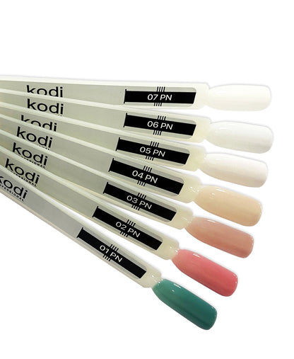 Palette of gel polishes "Parcelain" 7 Tips  image 0