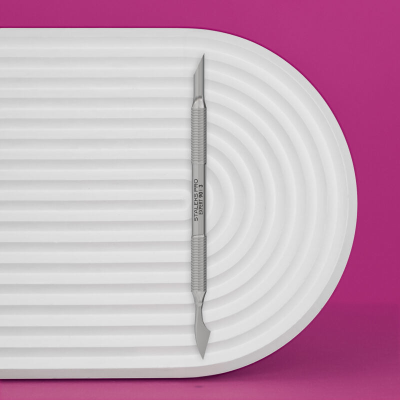 Manicure pusher EXPERT 90 TYPE 3 (bevelled pusher and cleaner)