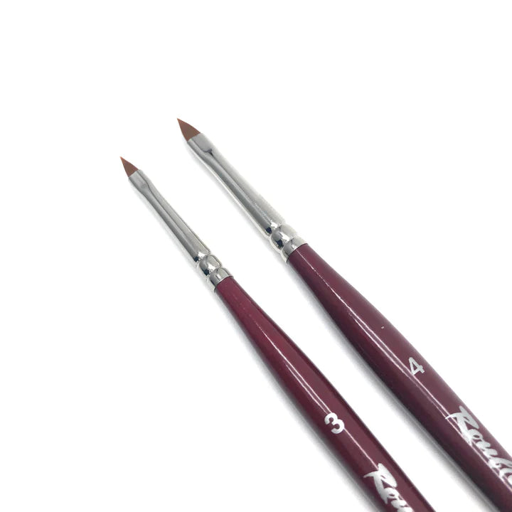 GN93R Roubloff synthetic brush,  Petal,  number 4 image 0