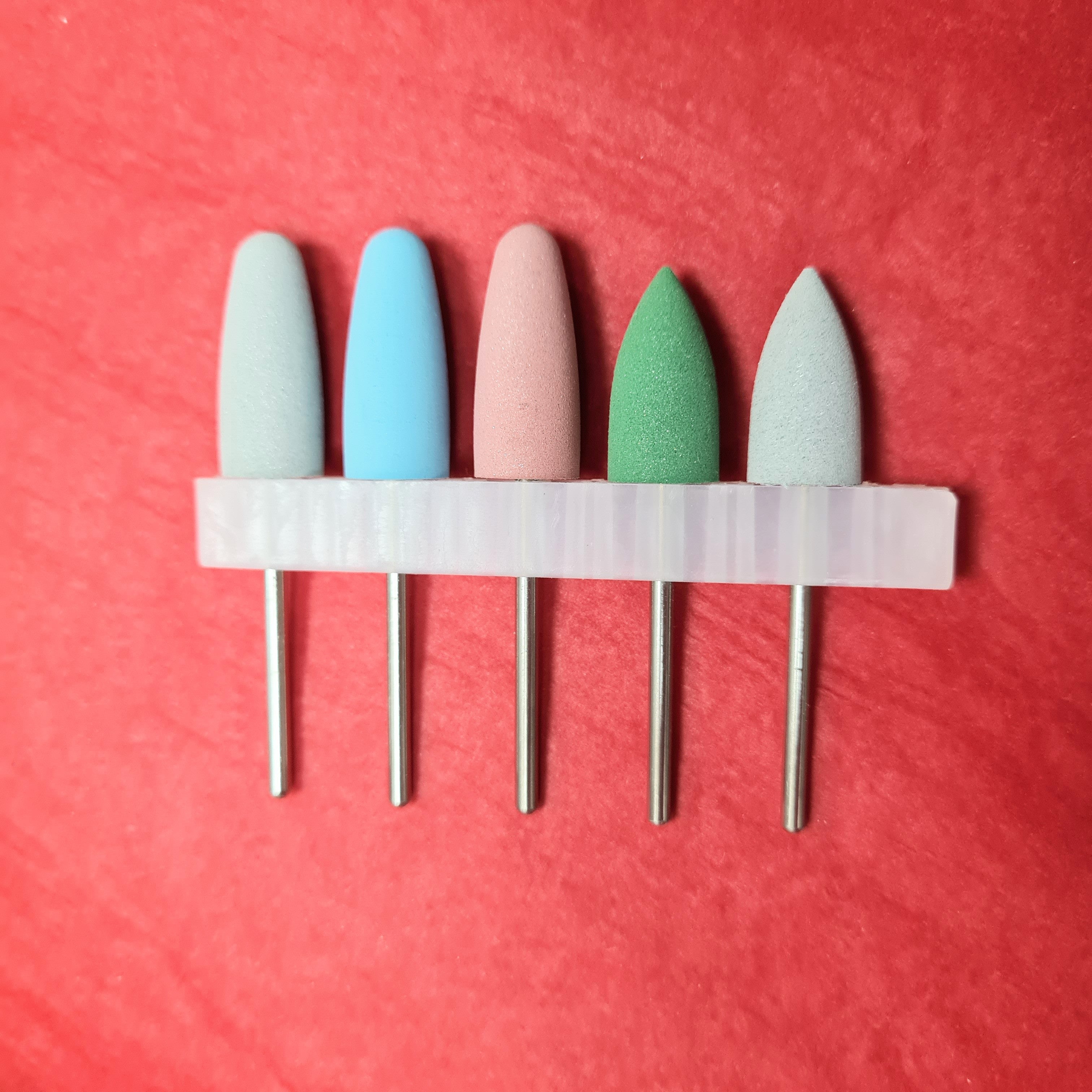 Polisher drill bits for E-filemanicure,  5 pcs  image 0