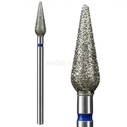 M-061 Diamond drill bit, cone, blue, medium 12 mm image 0