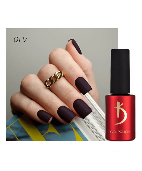 01 V Gel polish Violet 7 ml image 0