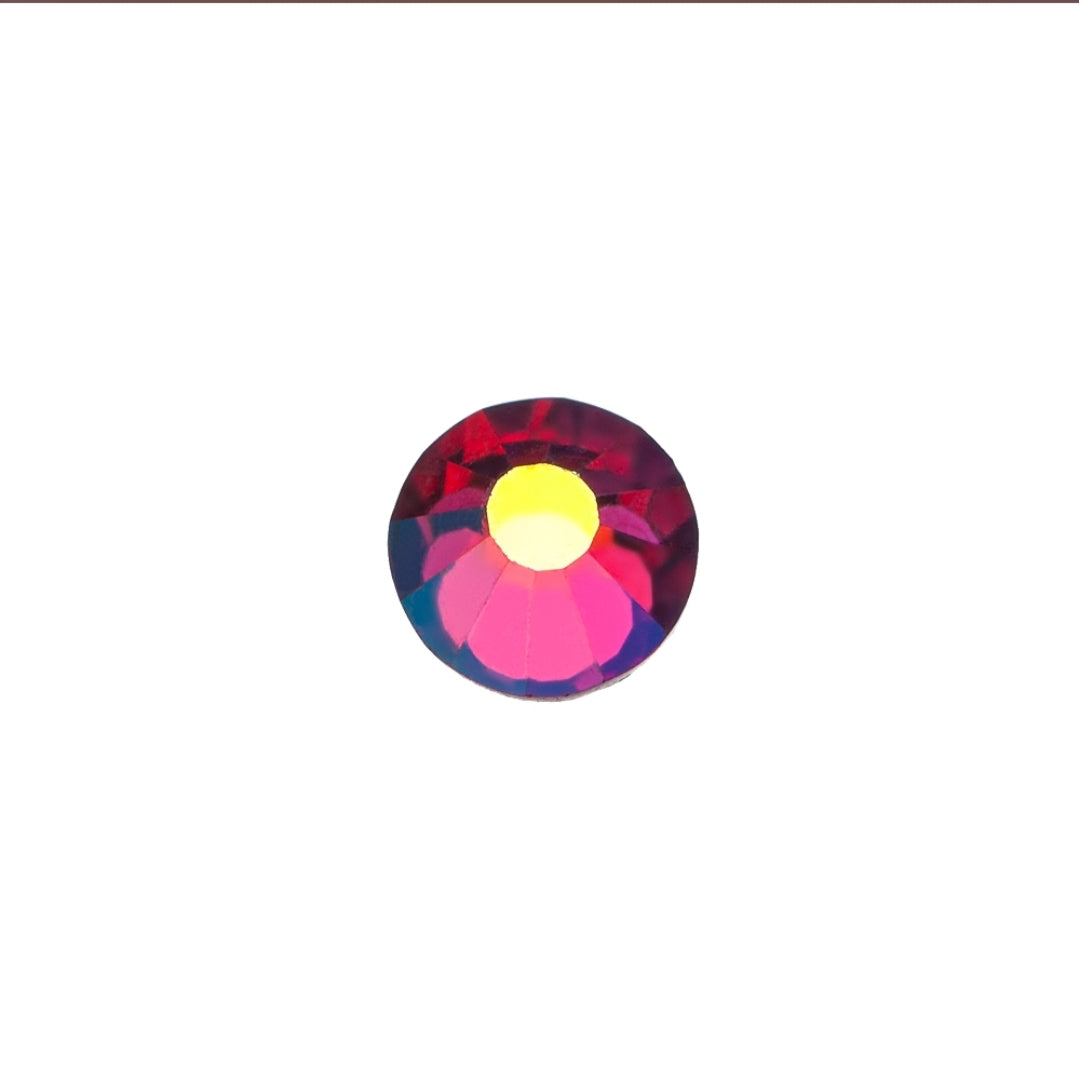 Crystals "Fucsia AB" SS06 size 2 mm,  50pcs  image 0