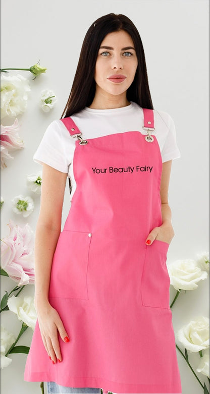 Apron pink/gold  image 0