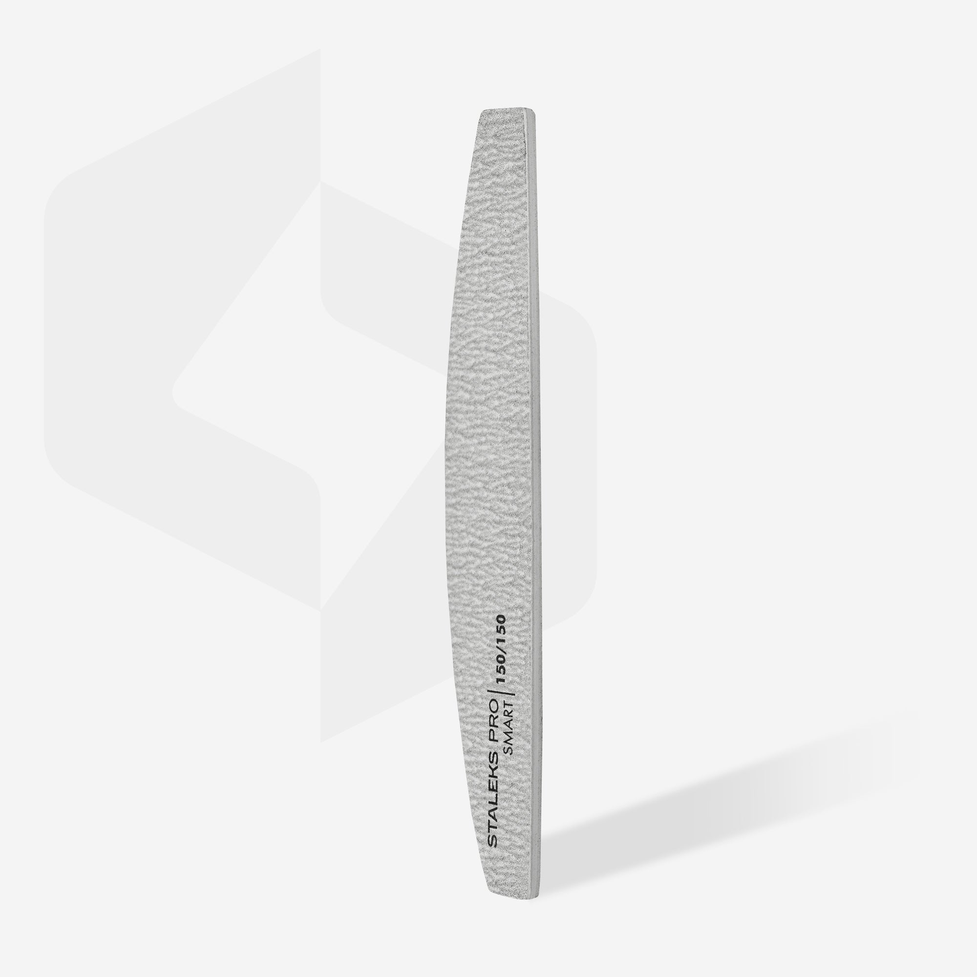 NFB-41/9  Mineral crescent nail file SMART 150/150 grit, 5 pcs/set image 1