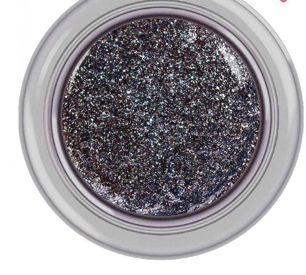 Gel paint Galaxy N01, Dark silver, 4 ml image 0