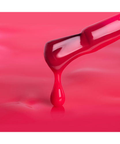 Color Rubber Base gel,  Watermelon, 7ml image 2