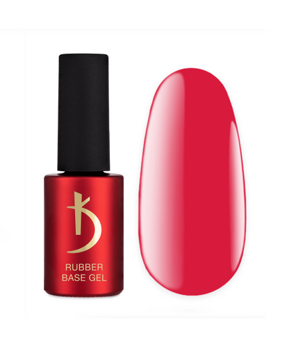 Color Rubber Base gel,  Watermelon, 7ml image 0