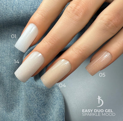 Easy Duo Gel Sparkle Mood N2, 15 gr acrylic-gel system image 4
