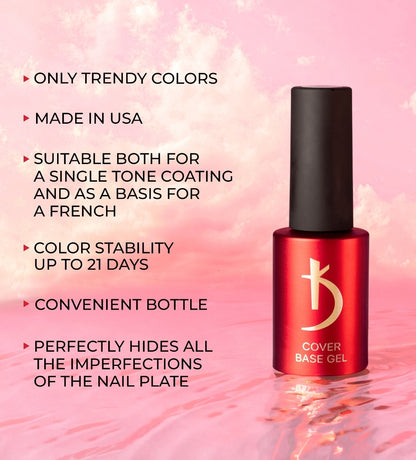 Color base coat "Crystal Drops" 01, 7 ml image 3