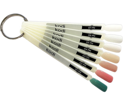 Palette of gel polishes "Parcelain" 7 Tips  image 1