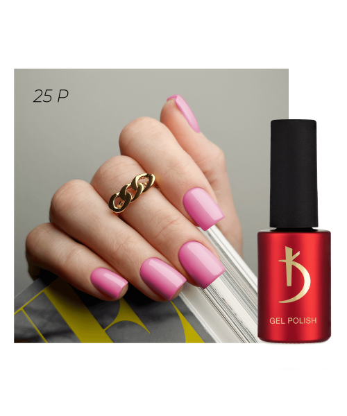 25P Gel polish Pink 7 ml image 0
