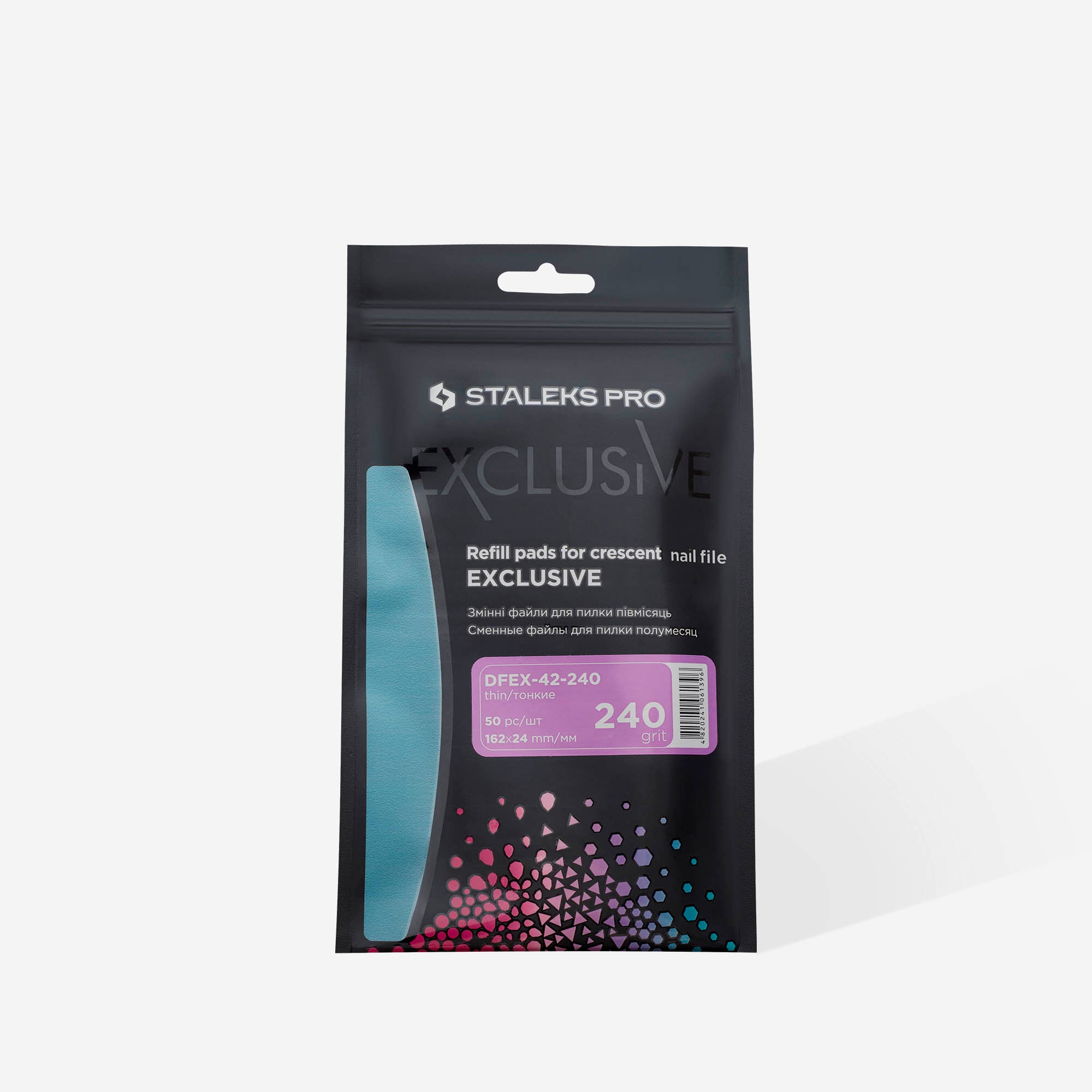 DFEX-42-240 Disposable files, crescent, 240 gr, 50 pcs image 2